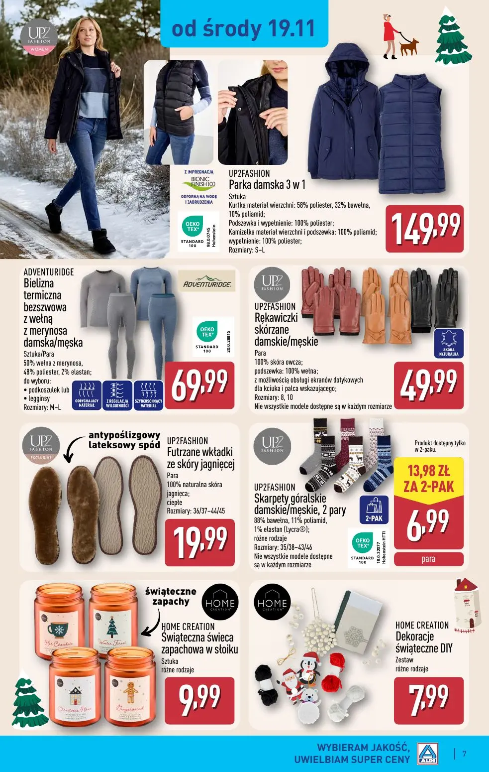 gazetka promocyjna ALDI Świąteczny komfort - Strona 7