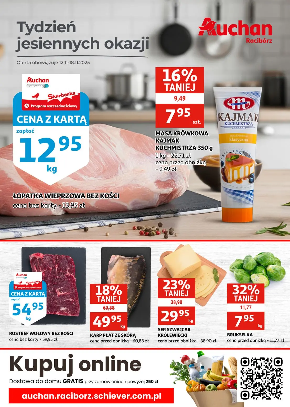 gazetka promocyjna Auchan Racibórz - Strona 1