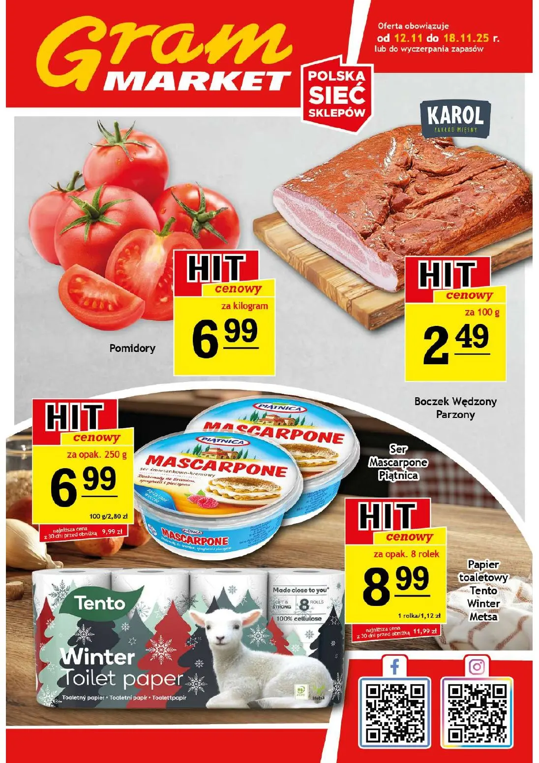 gazetka promocyjna Gram Market  - Strona 1
