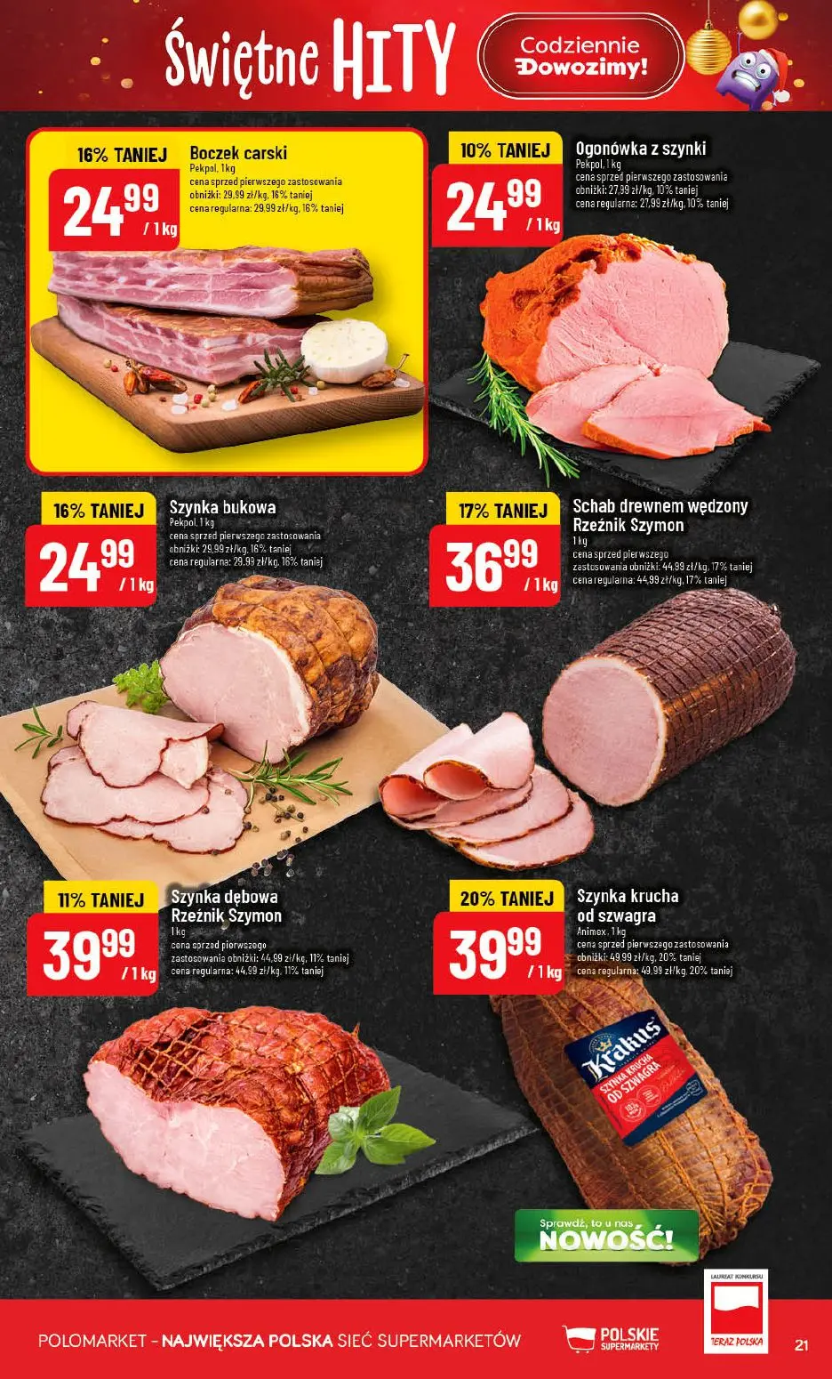 gazetka promocyjna POLOmarket Świętne hity - Strona 21