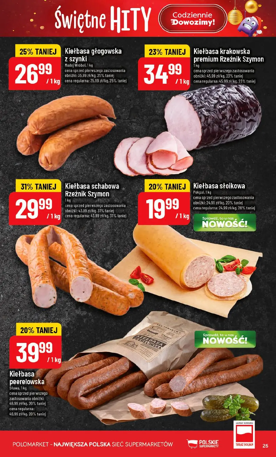 gazetka promocyjna POLOmarket Świętne hity - Strona 25