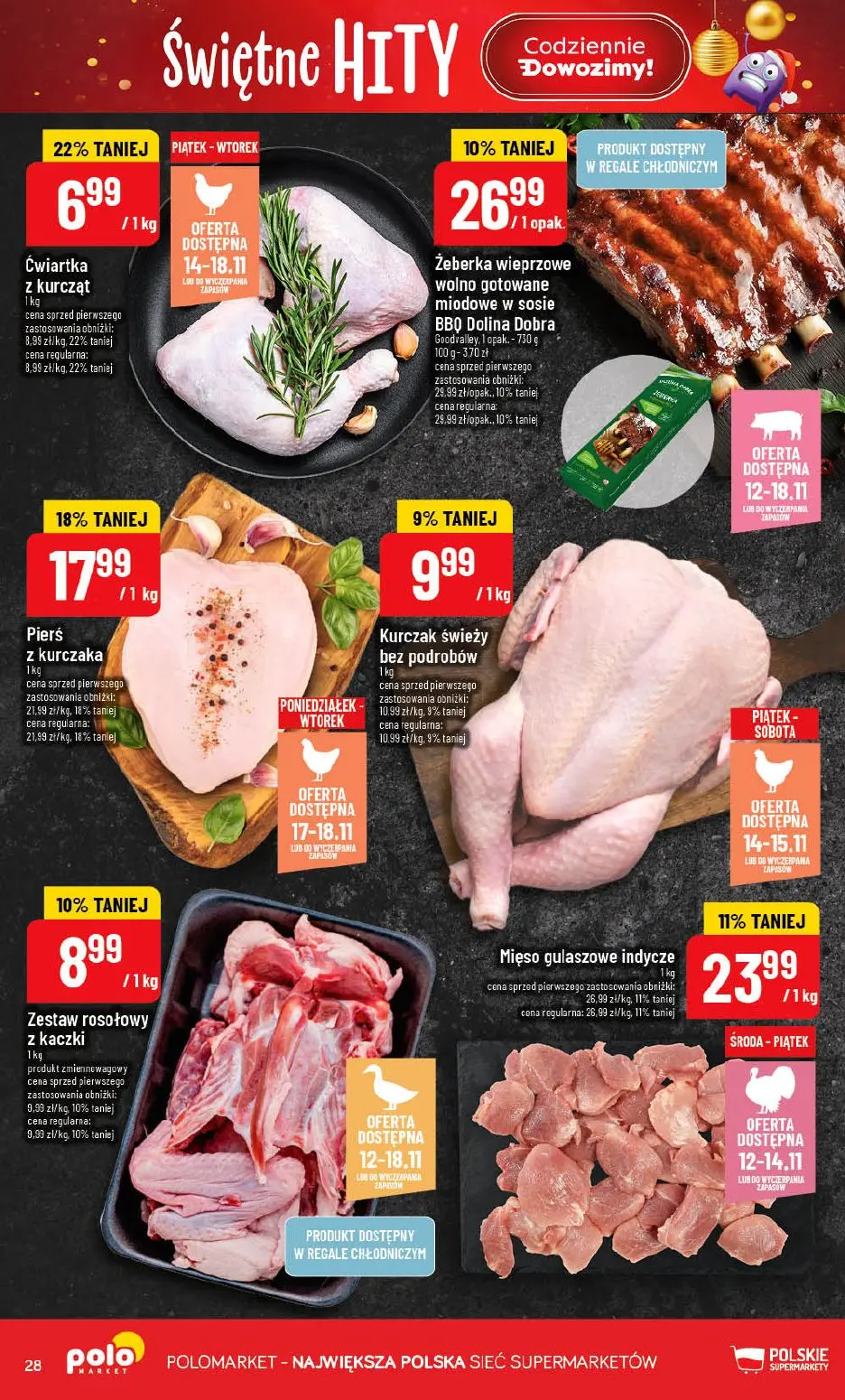 gazetka promocyjna POLOmarket Świętne hity - Strona 28