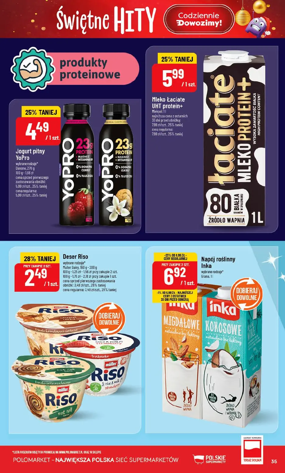 gazetka promocyjna POLOmarket Świętne hity - Strona 35