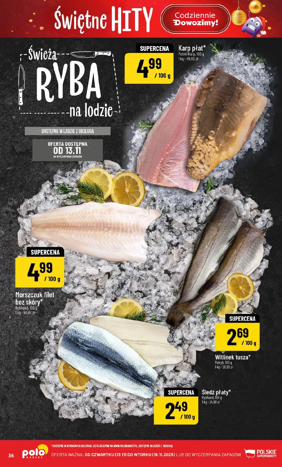 gazetka promocyjna POLOmarket Świętne hity - Strona 36