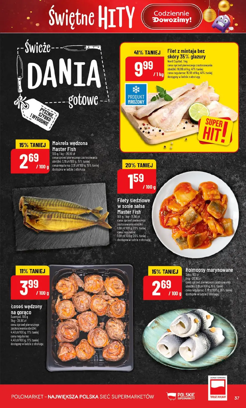 gazetka promocyjna POLOmarket Świętne hity - Strona 37