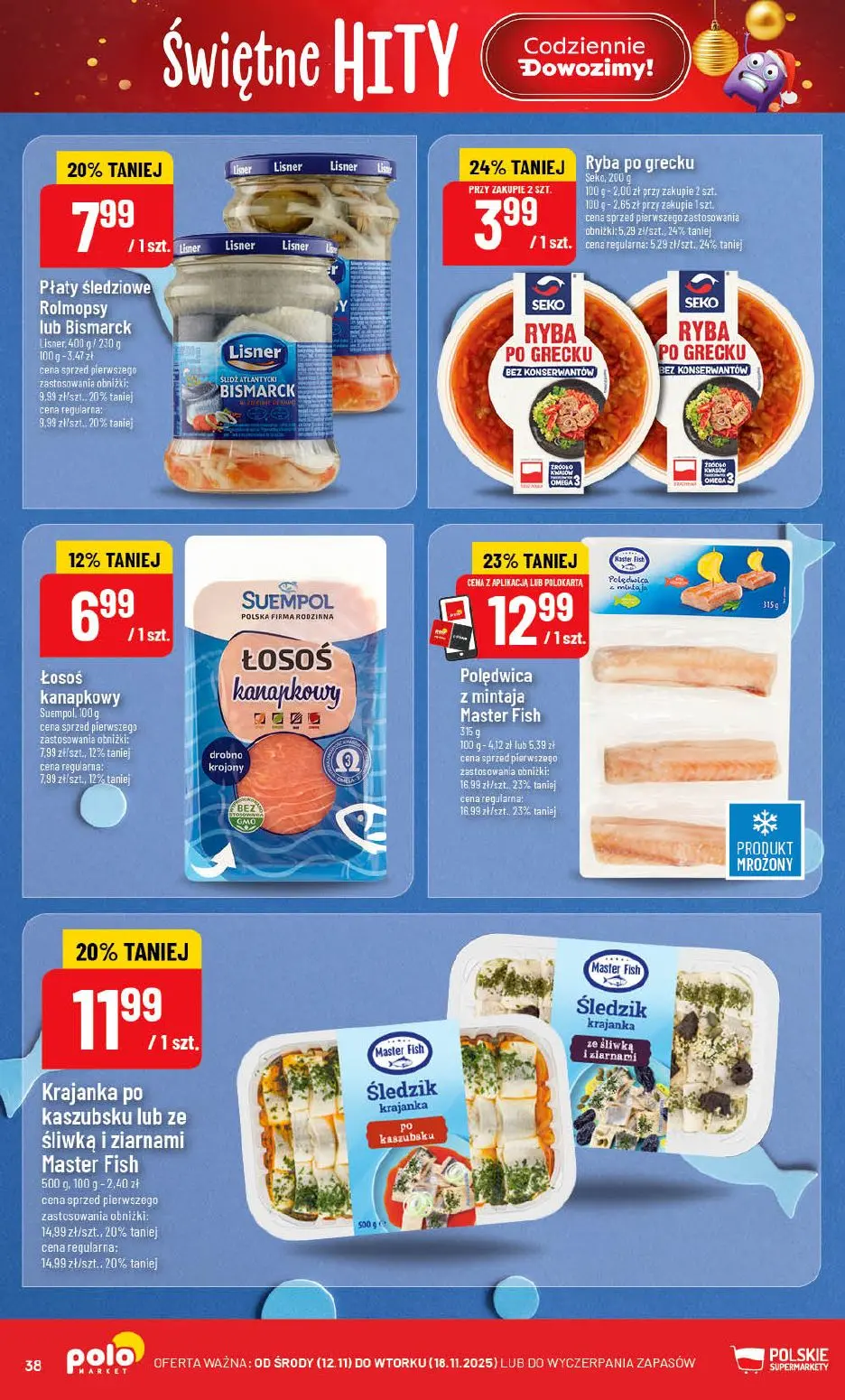 gazetka promocyjna POLOmarket Świętne hity - Strona 38