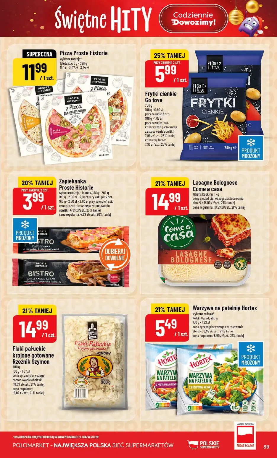 gazetka promocyjna POLOmarket Świętne hity - Strona 39