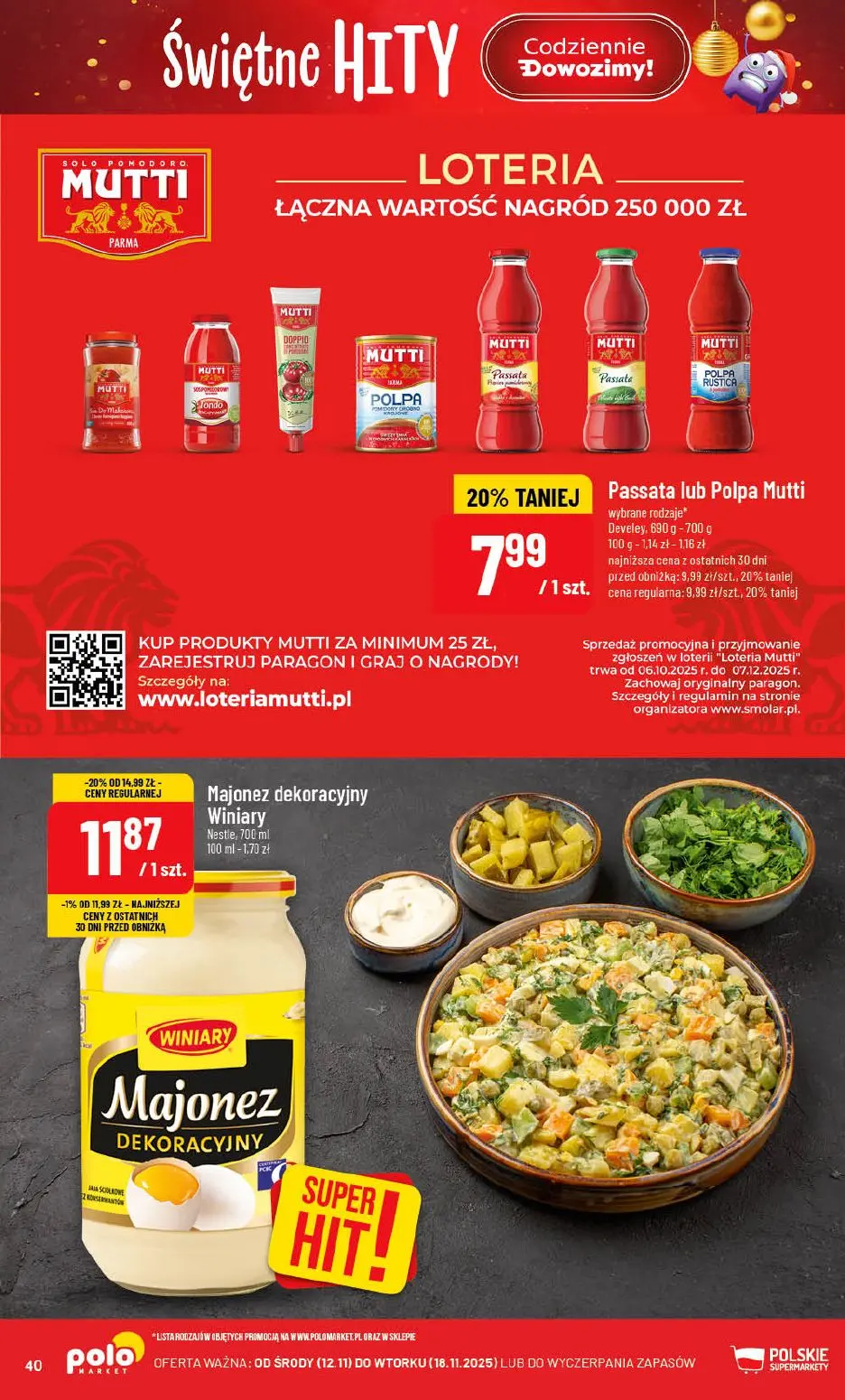 gazetka promocyjna POLOmarket Świętne hity - Strona 40