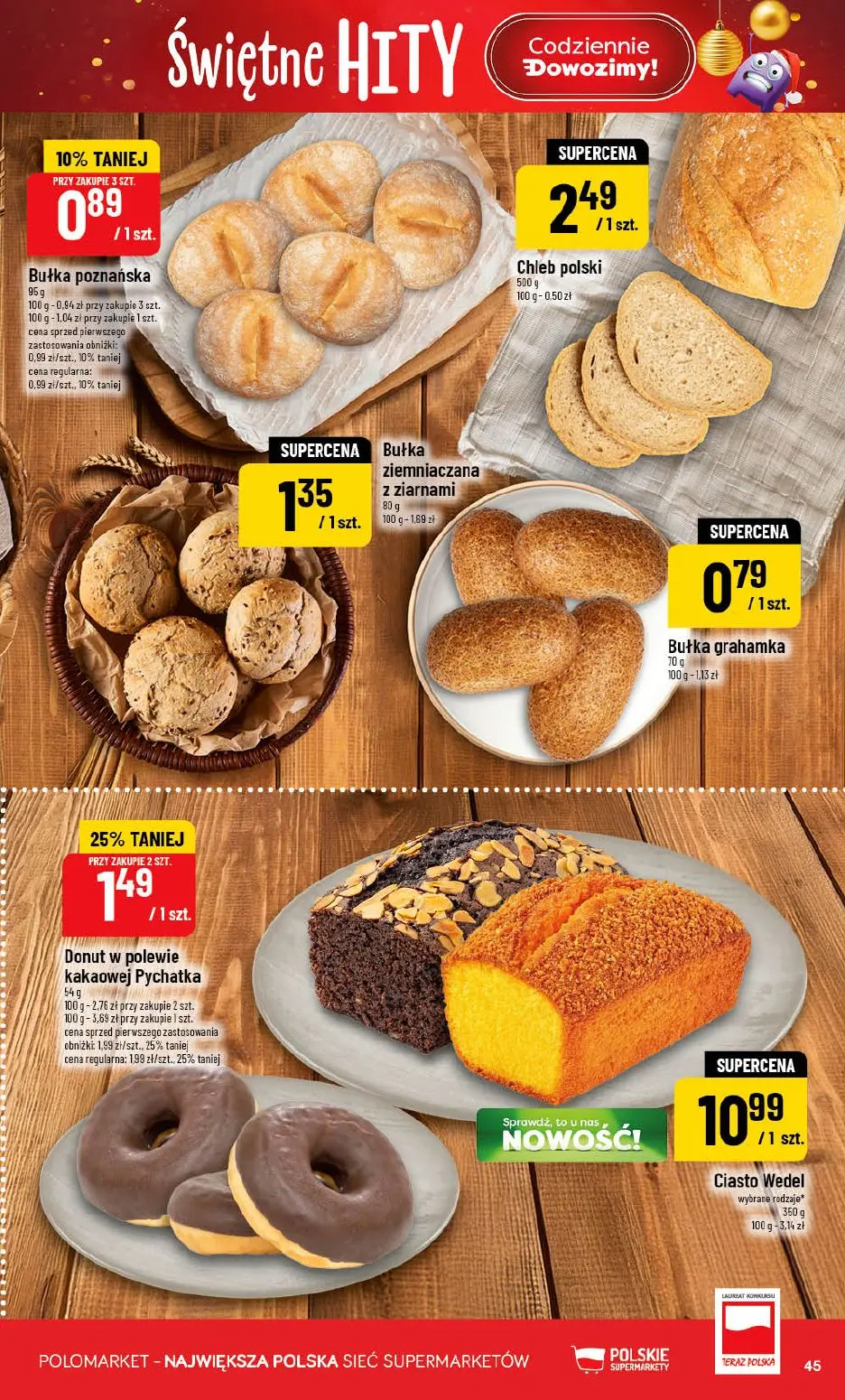 gazetka promocyjna POLOmarket Świętne hity - Strona 45