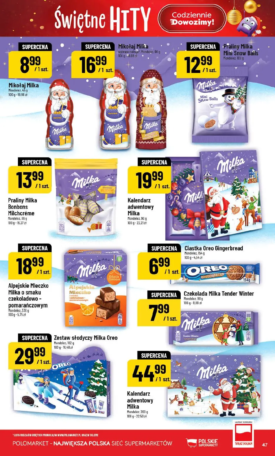 gazetka promocyjna POLOmarket Świętne hity - Strona 47