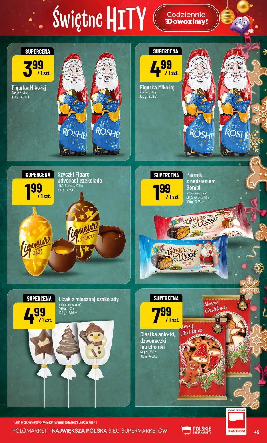 gazetka promocyjna POLOmarket Świętne hity - Strona 49