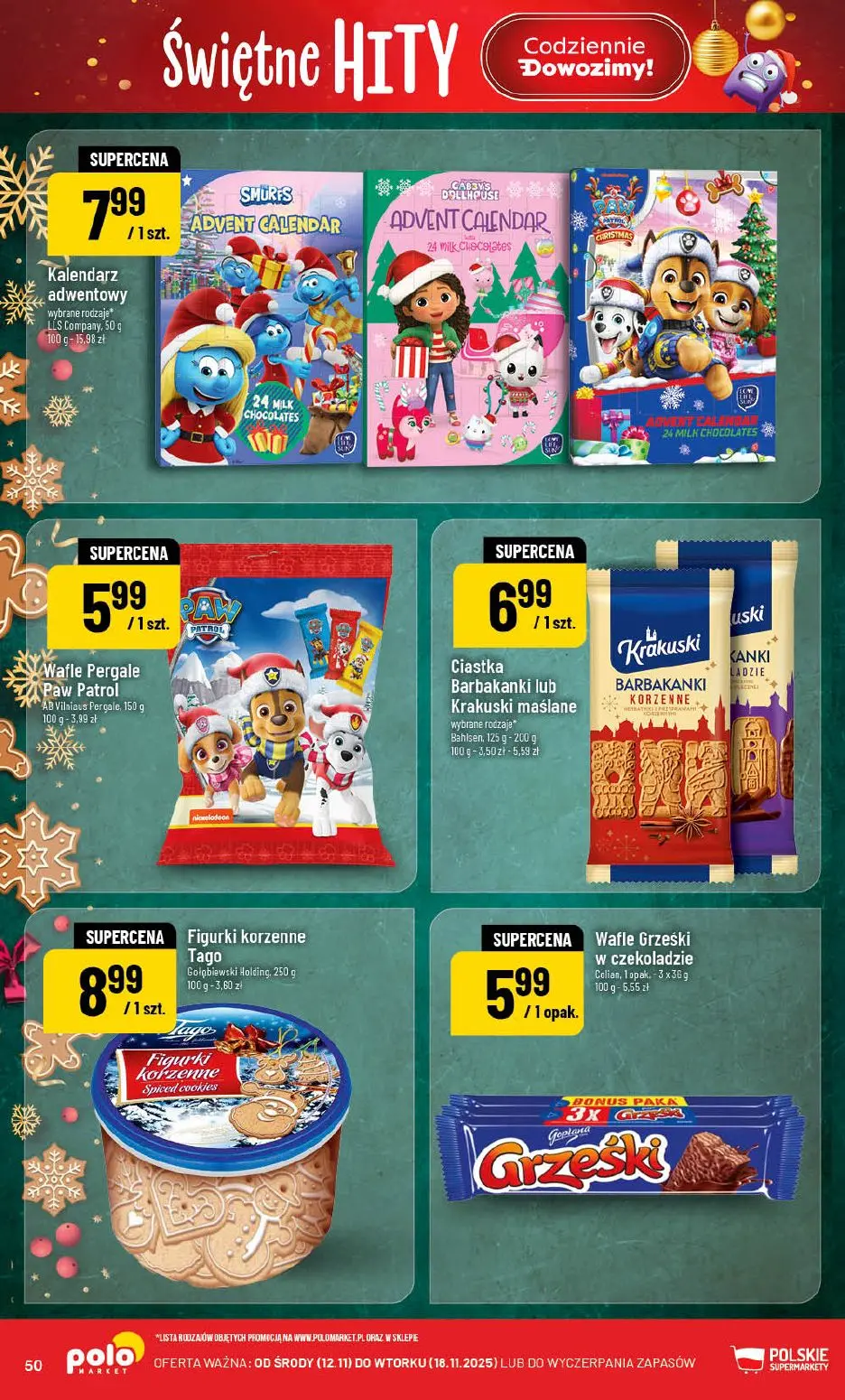 gazetka promocyjna POLOmarket Świętne hity - Strona 50