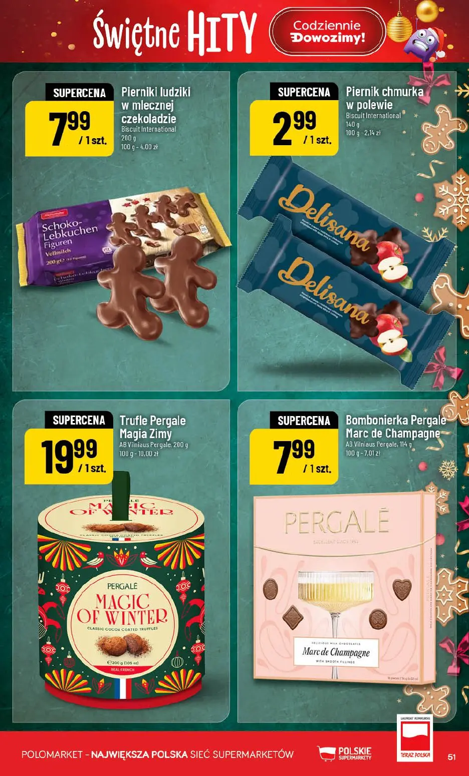 gazetka promocyjna POLOmarket Świętne hity - Strona 51