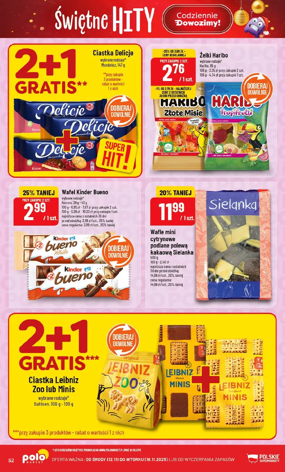 gazetka promocyjna POLOmarket Świętne hity - Strona 52