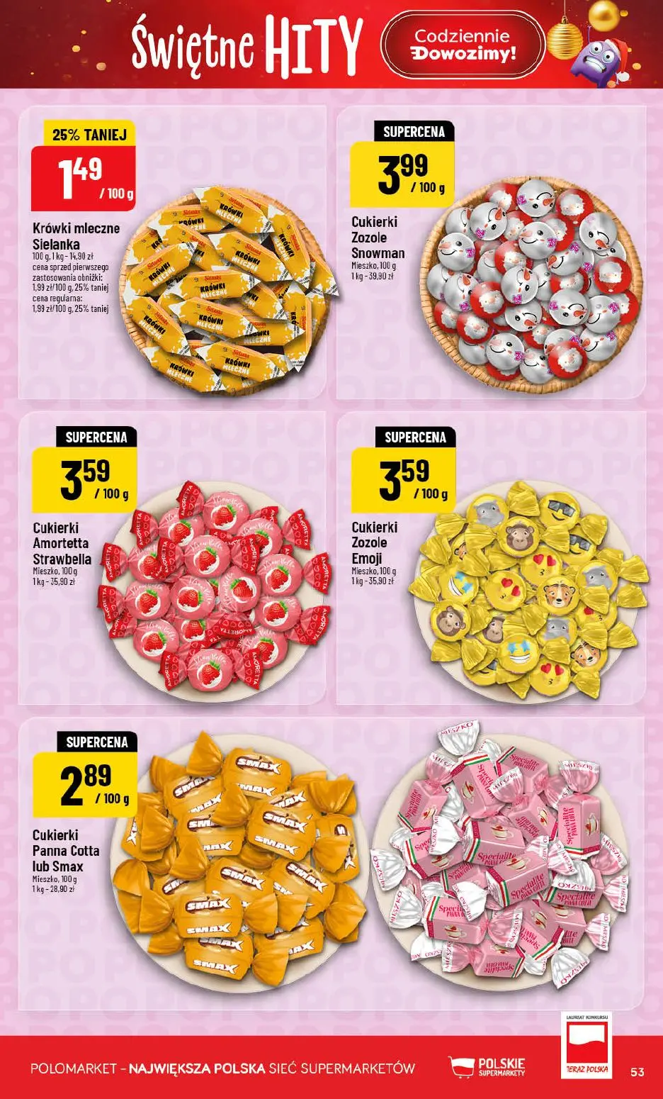 gazetka promocyjna POLOmarket Świętne hity - Strona 53