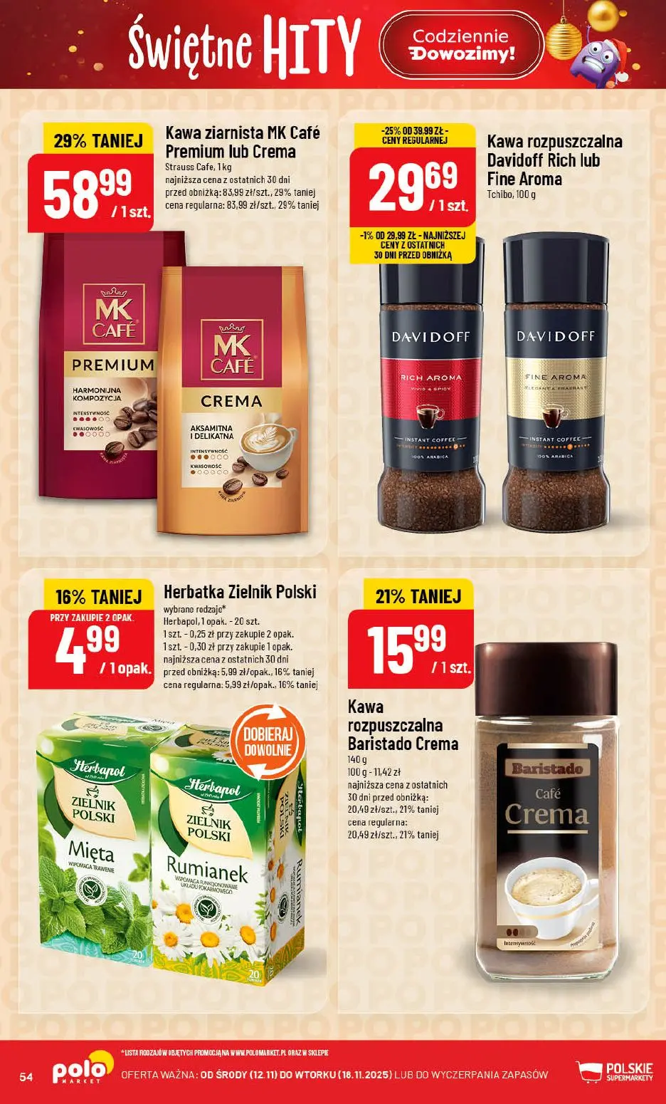 gazetka promocyjna POLOmarket Świętne hity - Strona 54