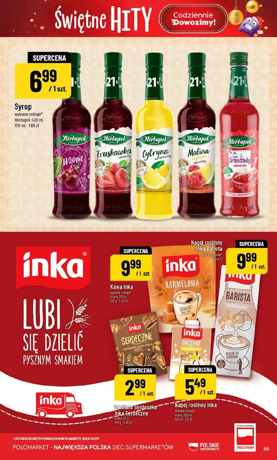 gazetka promocyjna POLOmarket Świętne hity - Strona 55
