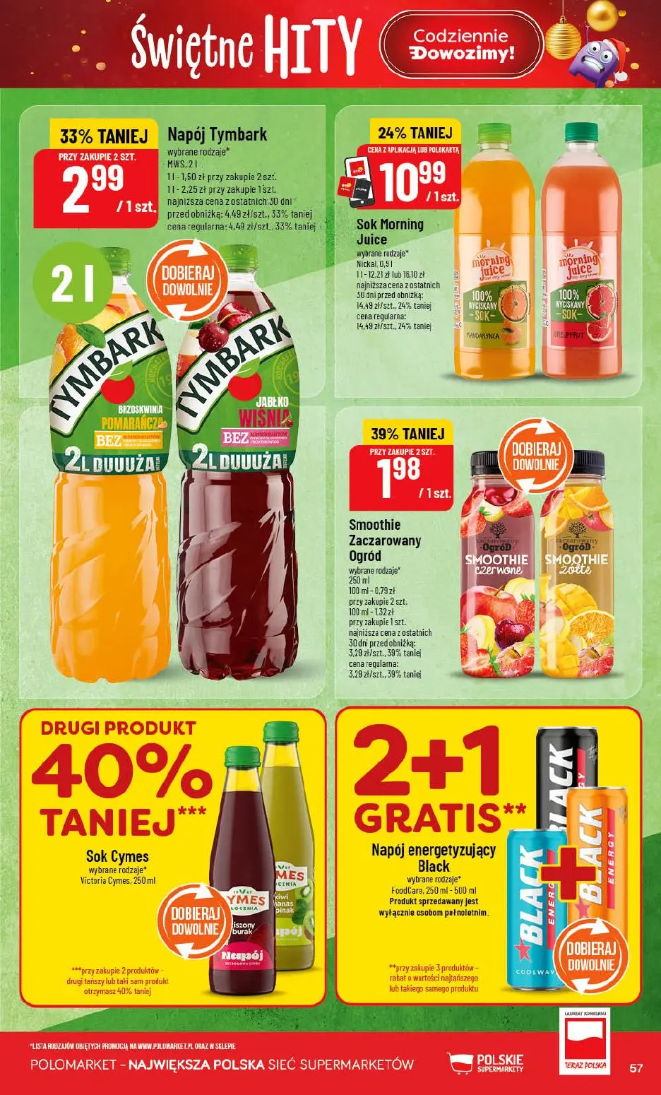 gazetka promocyjna POLOmarket Świętne hity - Strona 57