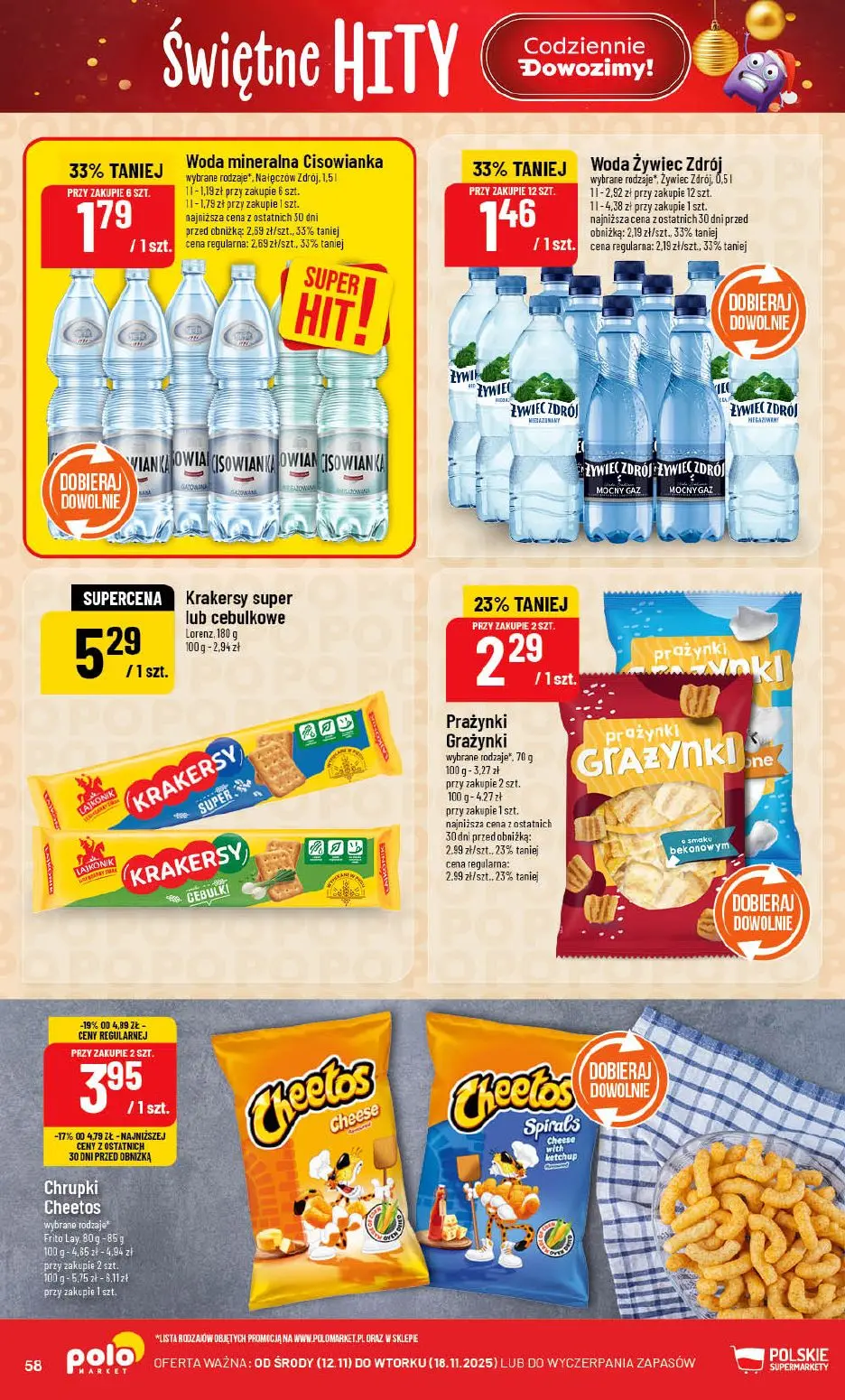 gazetka promocyjna POLOmarket Świętne hity - Strona 58