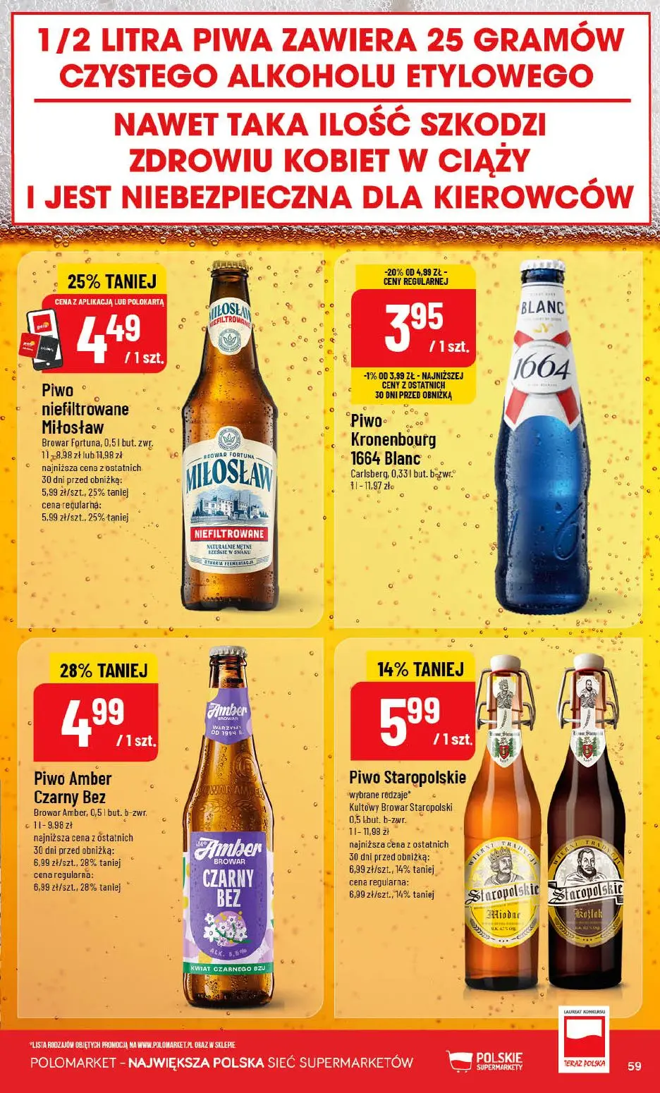 gazetka promocyjna POLOmarket Świętne hity - Strona 59