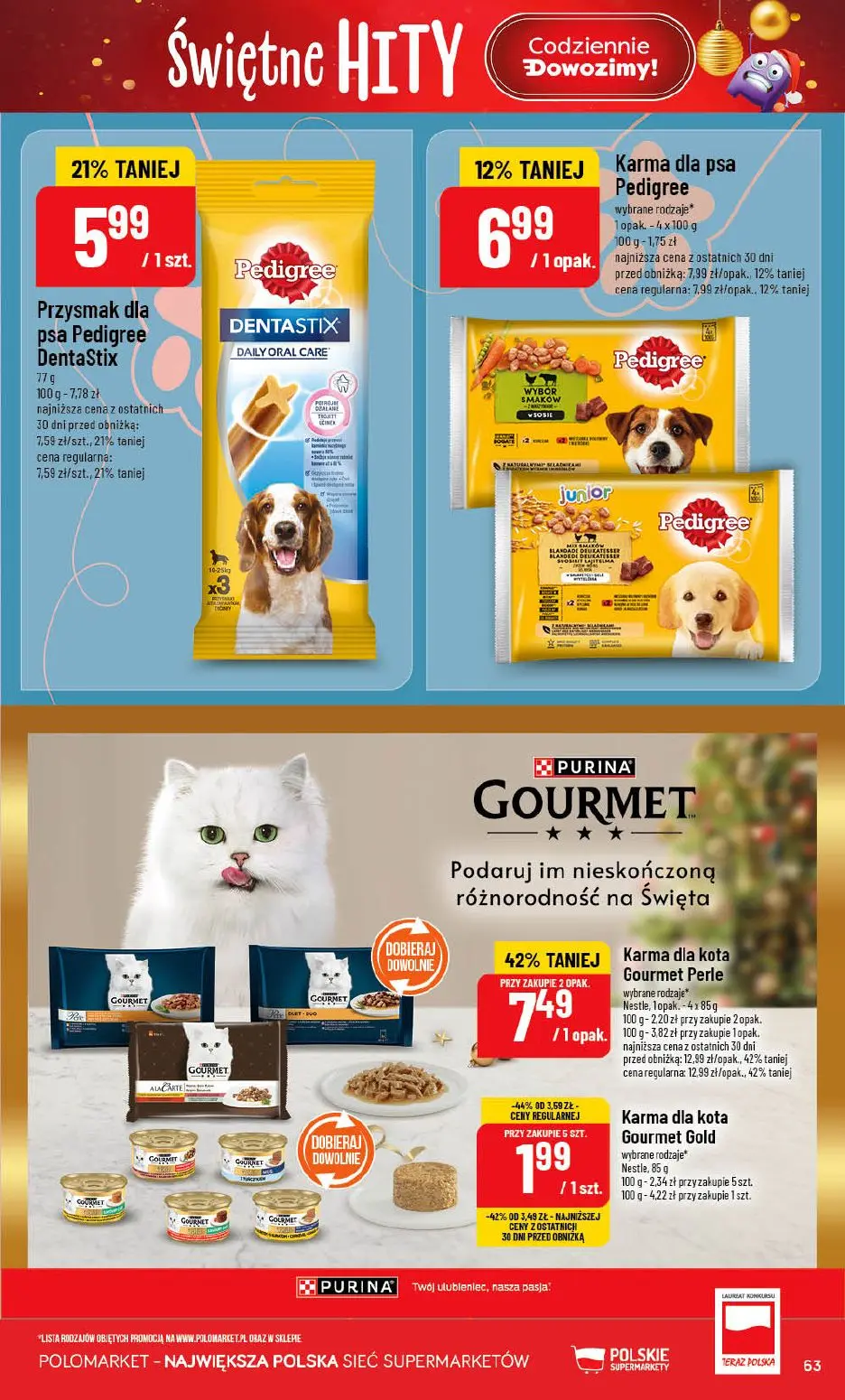 gazetka promocyjna POLOmarket Świętne hity - Strona 63