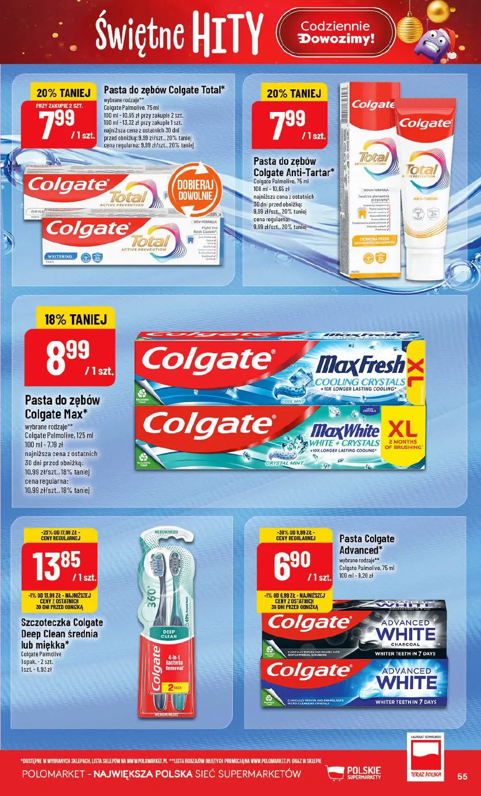 gazetka promocyjna POLOmarket Świętne hity - Strona 65