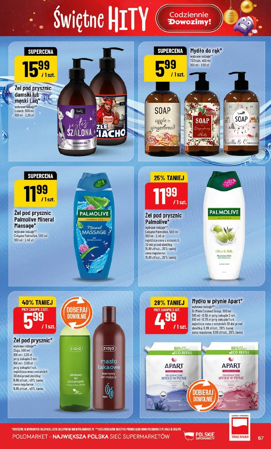 gazetka promocyjna POLOmarket Świętne hity - Strona 67