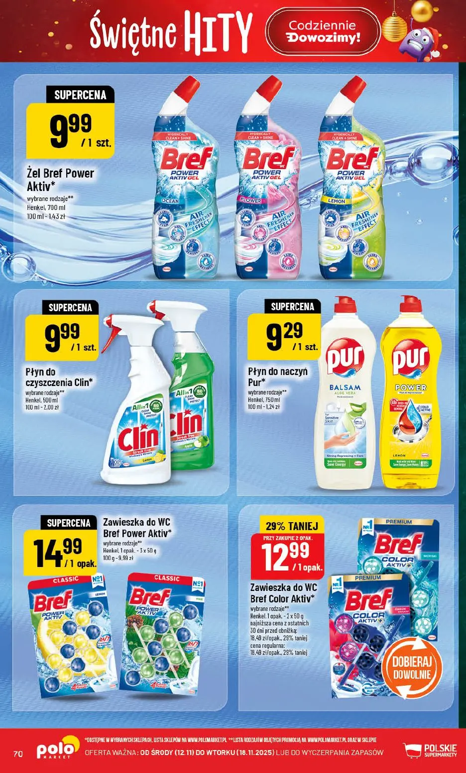 gazetka promocyjna POLOmarket Świętne hity - Strona 70