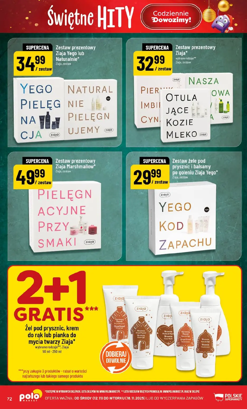 gazetka promocyjna POLOmarket Świętne hity - Strona 72