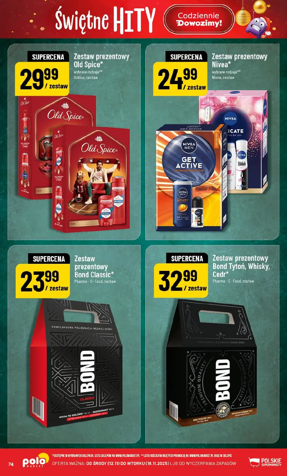 gazetka promocyjna POLOmarket Świętne hity - Strona 74