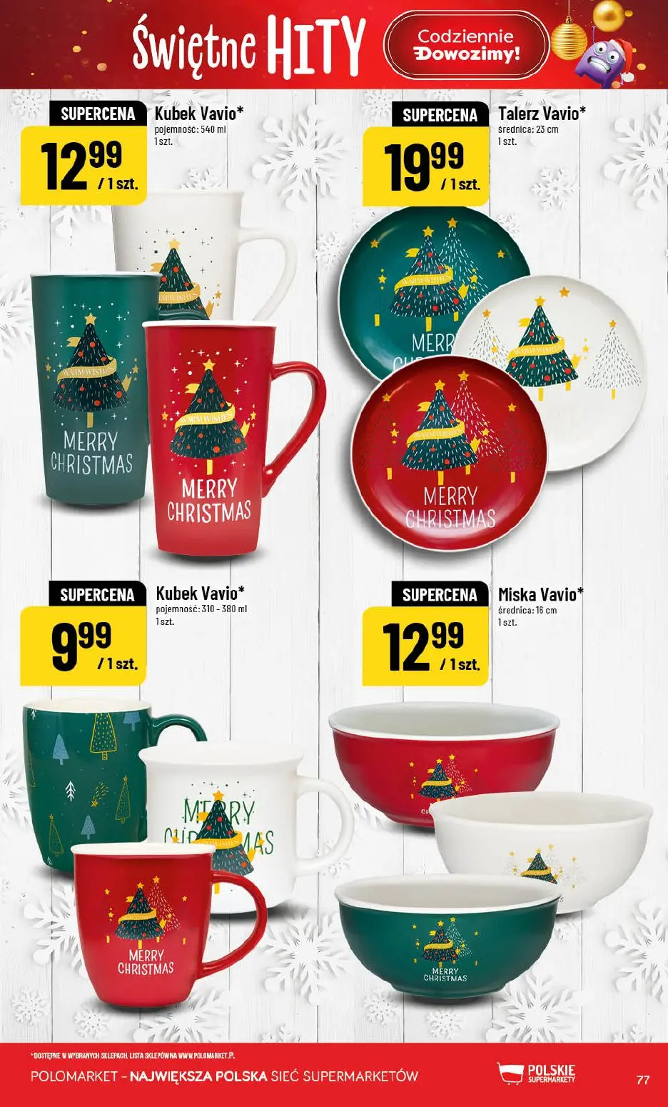 gazetka promocyjna POLOmarket Świętne hity - Strona 77