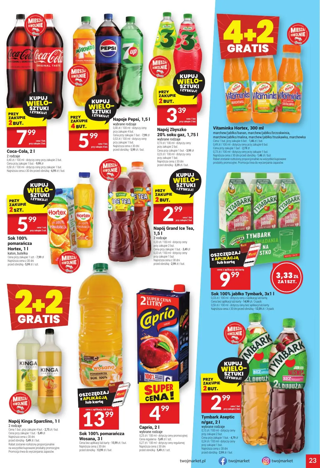 gazetka promocyjna Twój Market Moc promocji - Strona 23