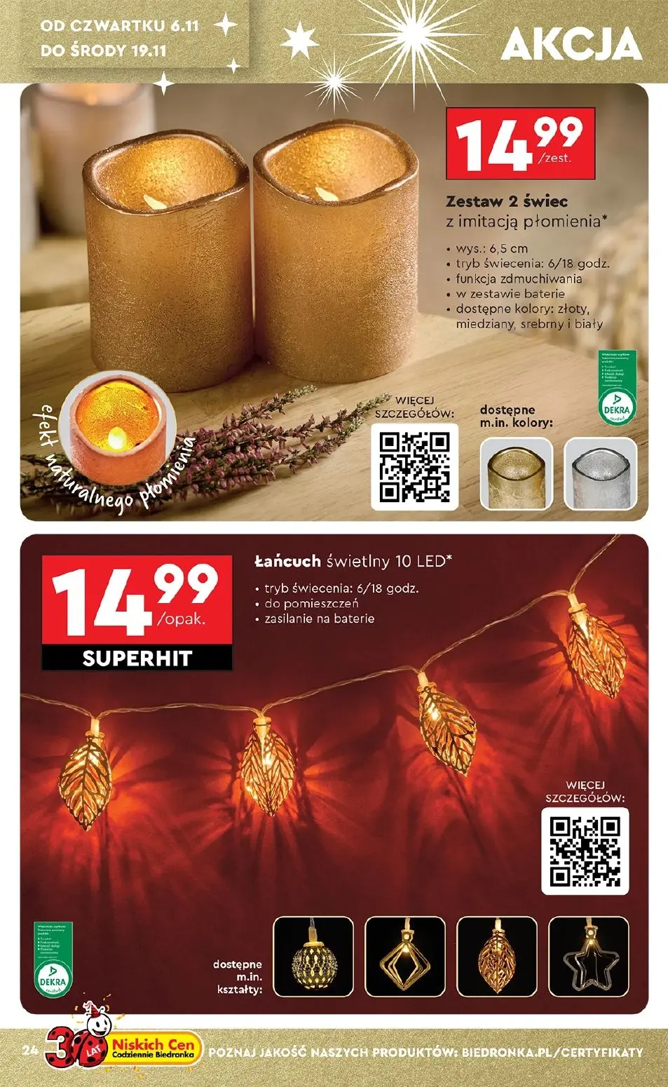 gazetka promocyjna Biedronka Hity i inspiracje - Strona 24