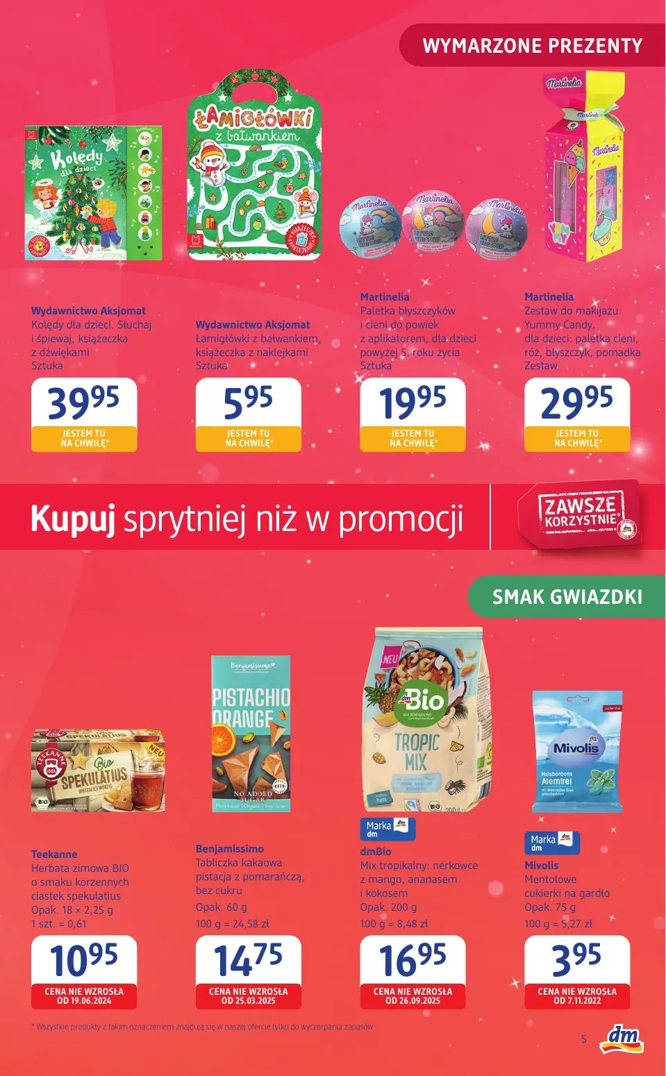 gazetka promocyjna Drogeria dm Kupuj sprytniej niż w promocji - Strona 5