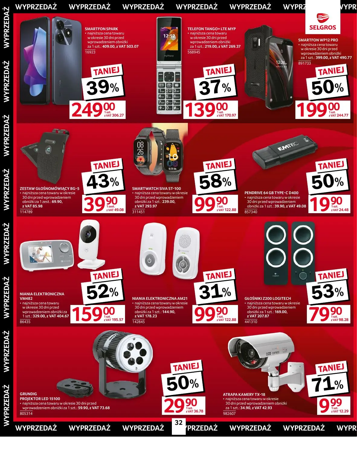 gazetka promocyjna SELGROS Oferta przemysłowa - Strona 34