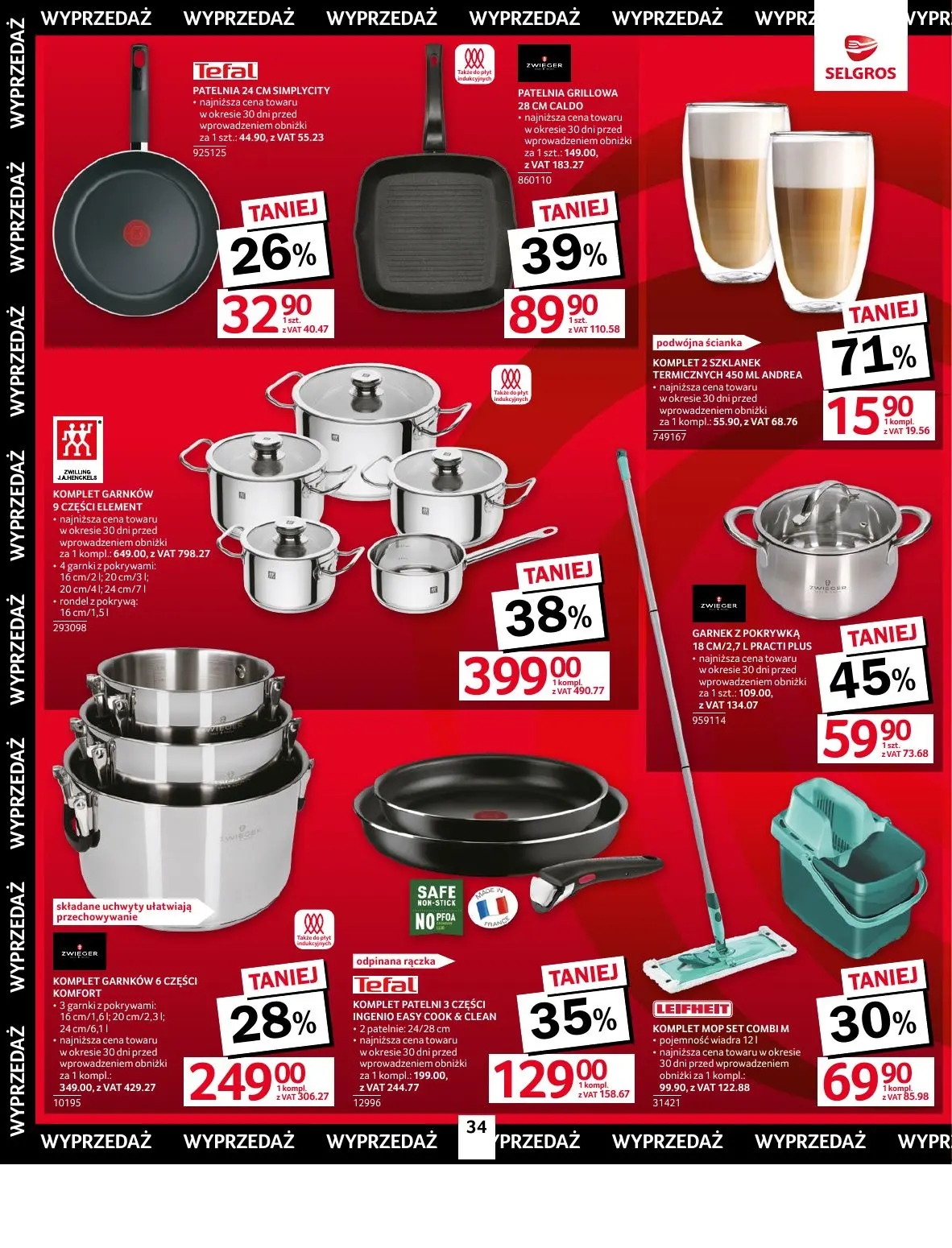 gazetka promocyjna SELGROS Oferta przemysłowa - Strona 36
