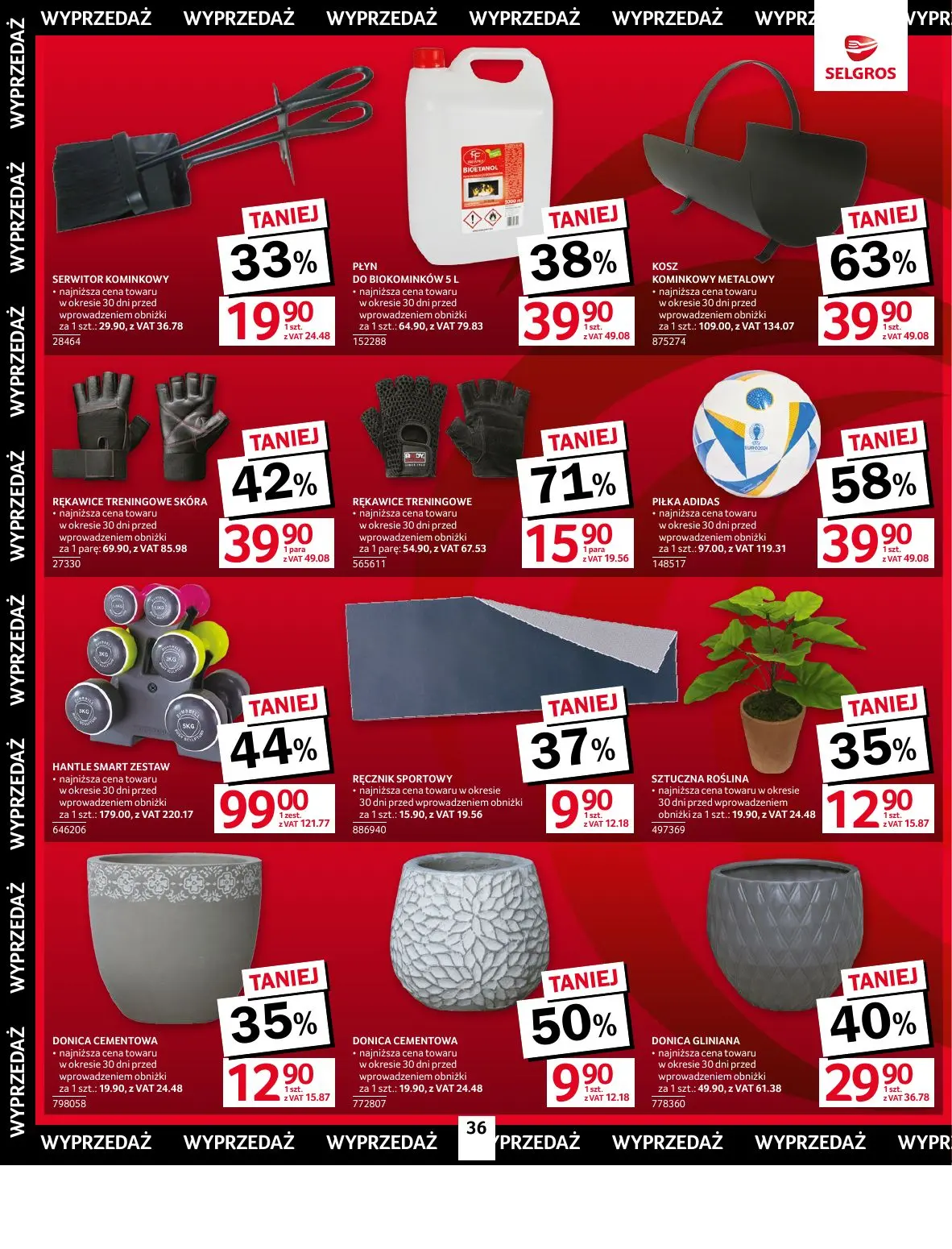gazetka promocyjna SELGROS Oferta przemysłowa - Strona 38