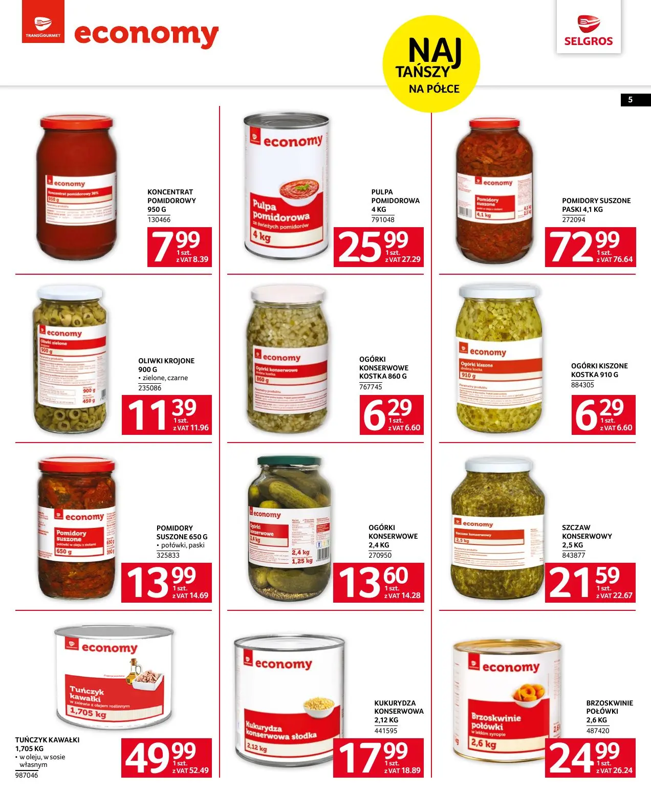 gazetka promocyjna SELGROS Katalog marki własne - Strona 5
