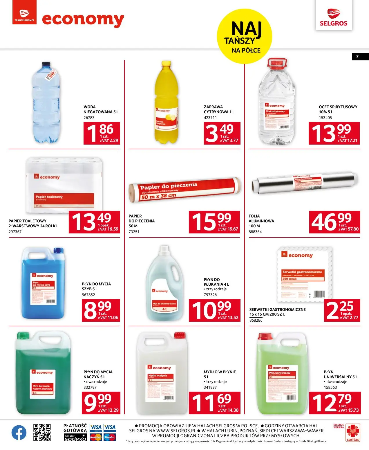 gazetka promocyjna SELGROS Katalog marki własne - Strona 7