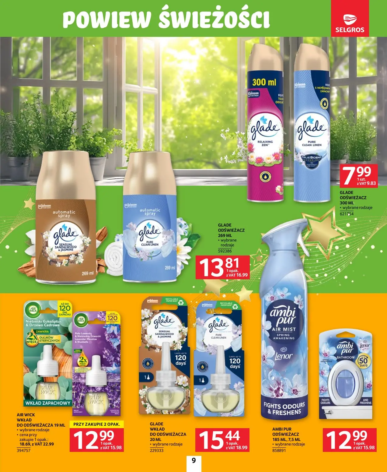 gazetka promocyjna SELGROS Katalog sprzątanie - Strona 9