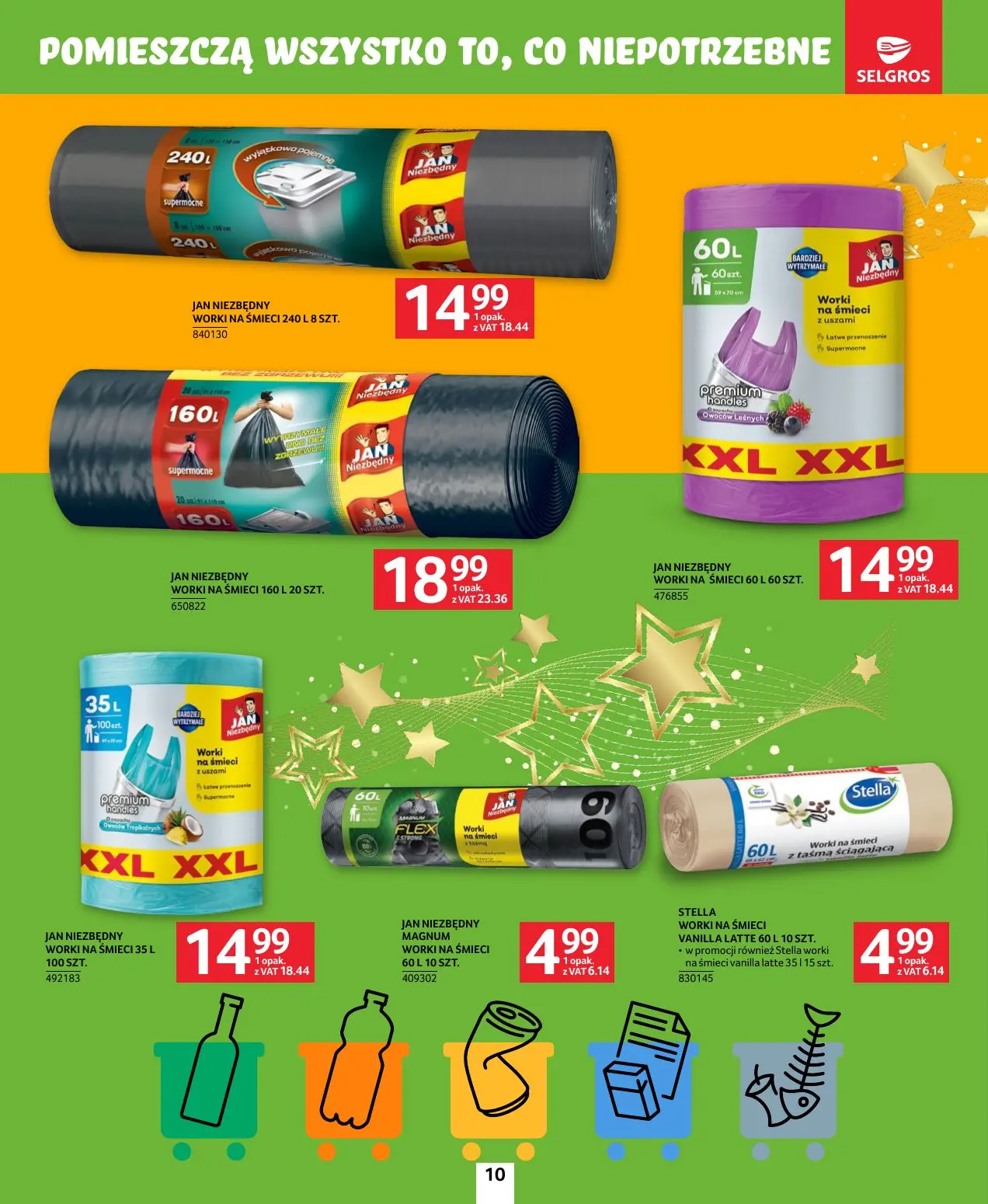 gazetka promocyjna SELGROS Katalog sprzątanie - Strona 10