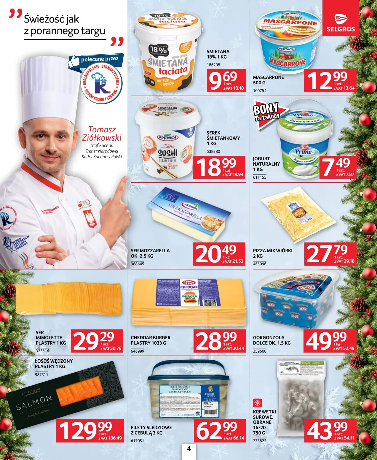 gazetka promocyjna SELGROS Oferta gastronomiczna - Strona 4