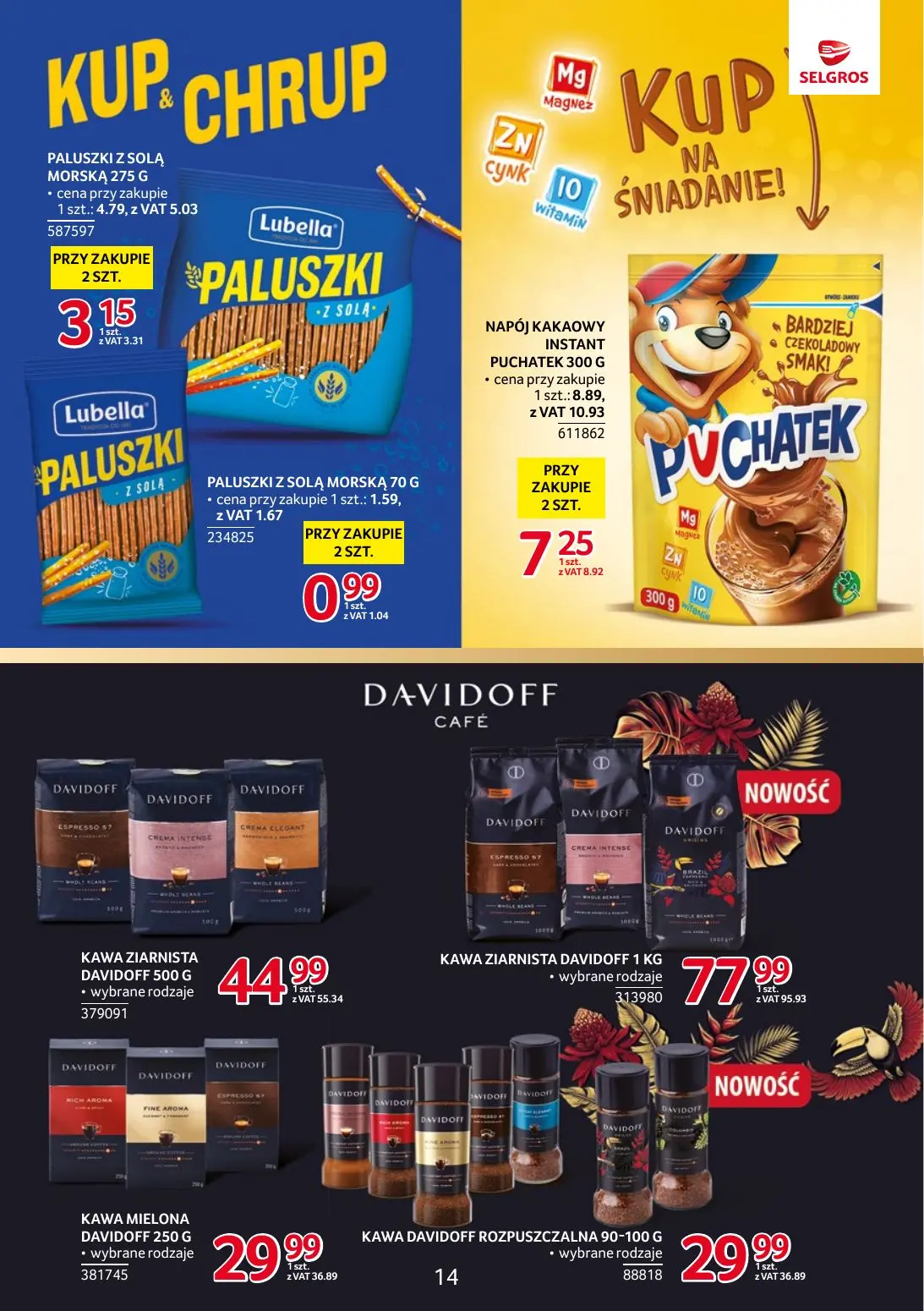 gazetka promocyjna SELGROS Markowe produkty - Strona 14