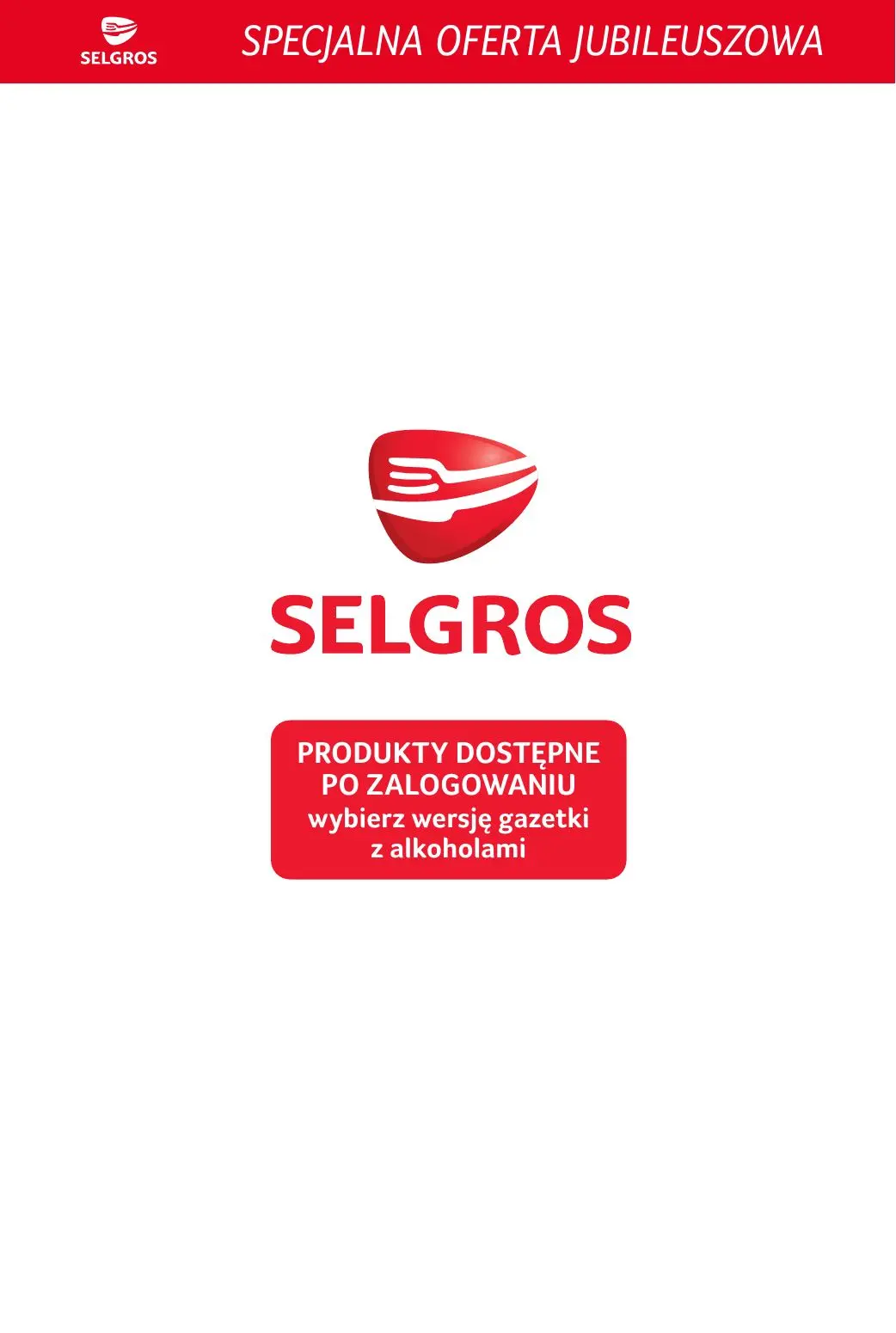 gazetka promocyjna SELGROS Specjalna oferta jubileuszowa - Strona 10