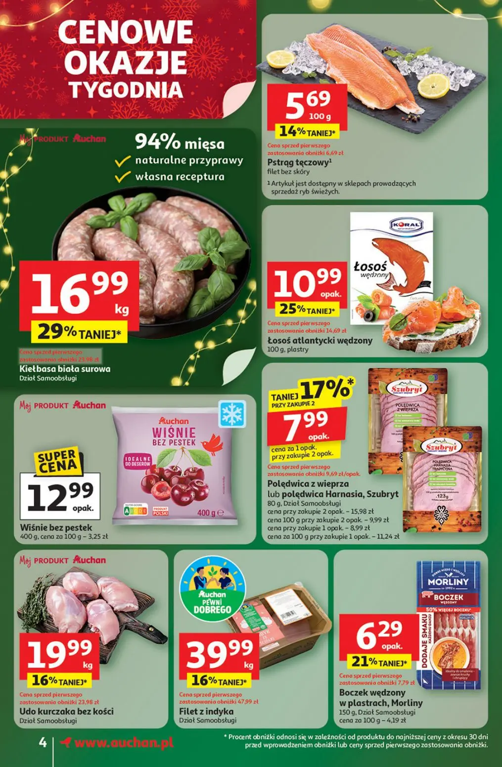 gazetka promocyjna Auchan Supermarket Święta jak Babcię kocham - Strona 4