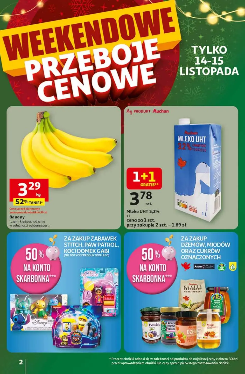 gazetka promocyjna Auchan Święta jak Babcię kocham - Strona 2