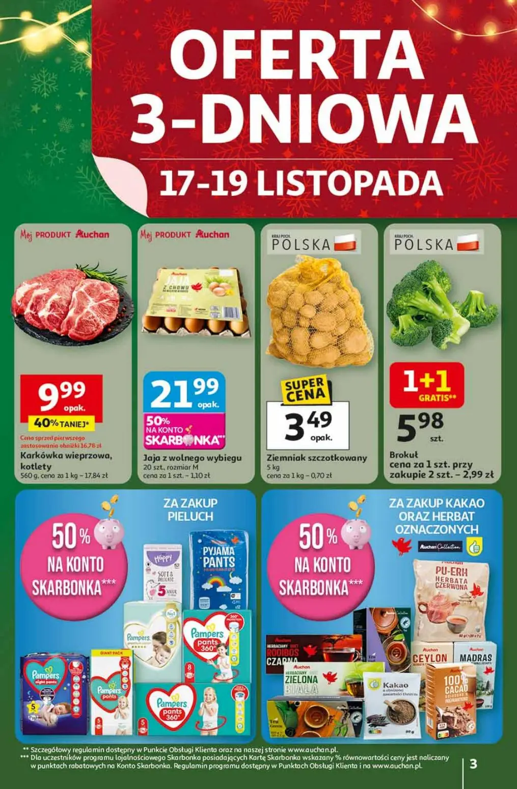 gazetka promocyjna Auchan Święta jak Babcię kocham - Strona 3