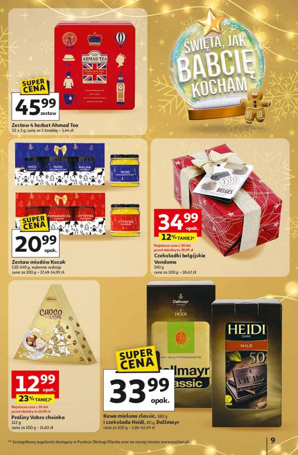 gazetka promocyjna Auchan Święta jak Babcię kocham - Strona 9