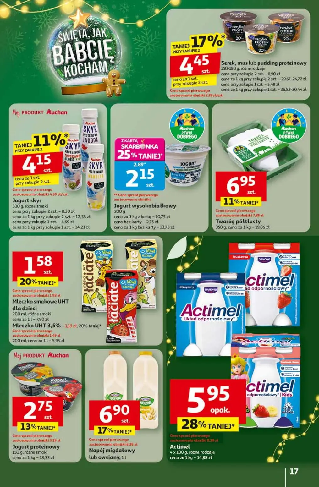 gazetka promocyjna Auchan Święta jak Babcię kocham - Strona 17