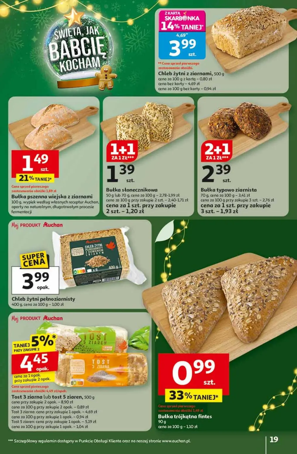 gazetka promocyjna Auchan Święta jak Babcię kocham - Strona 19